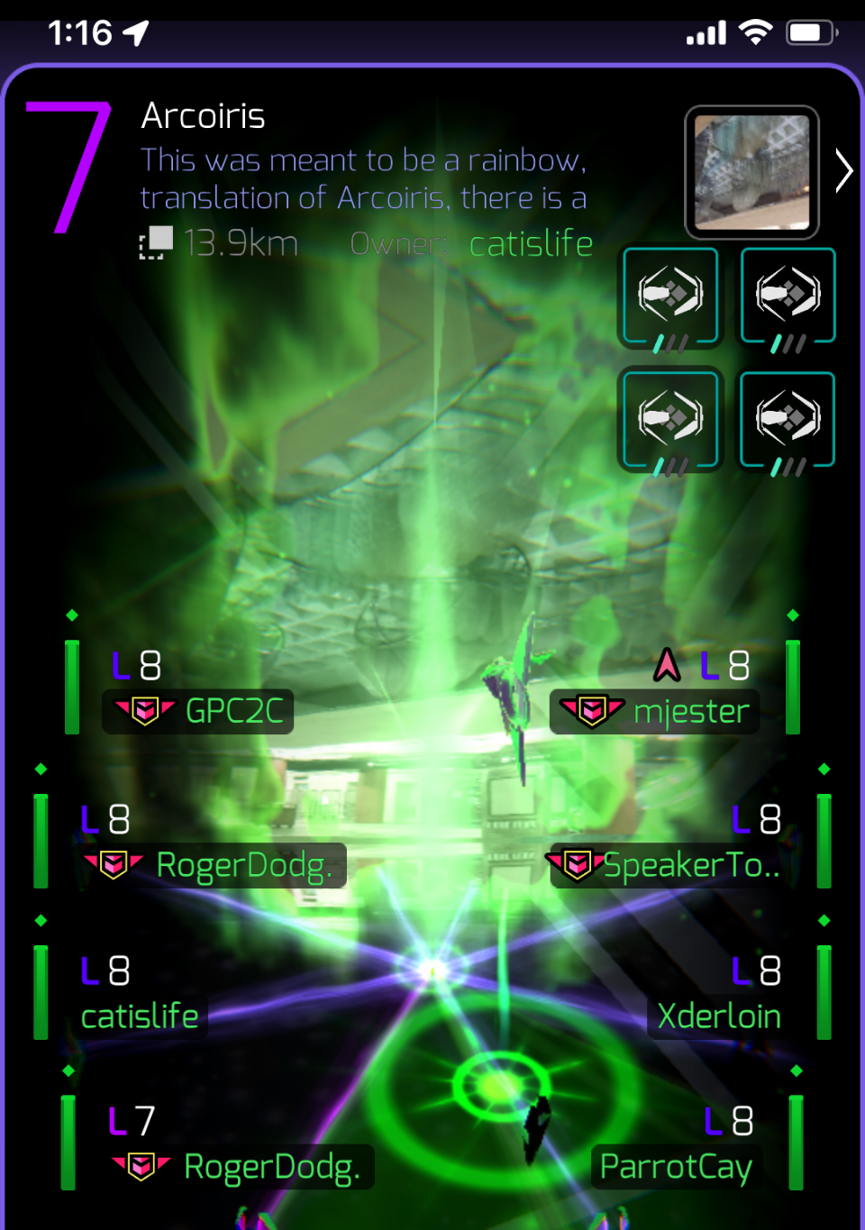 This is a Portal fully equipped with resonators